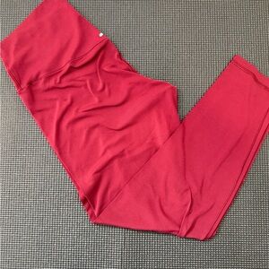 Aerie Red Activewear Leggings